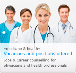 New joboffers for medicine and health professionals